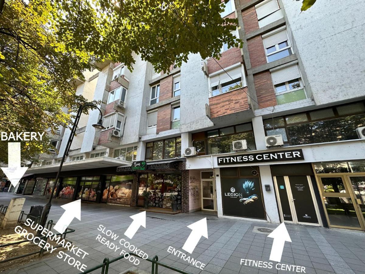 The Alchemist Luxury Apartment Skopje Buitenkant foto